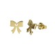 Arete Acero Inoxidable Dorado Mono